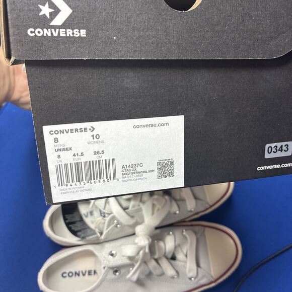 Converse Chuck Taylor All Star Ox Shoes A14237C Men\'s Size 8 woman’s size 10 main image 8